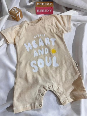 bebexy Önü Yazılı Krem Tulum