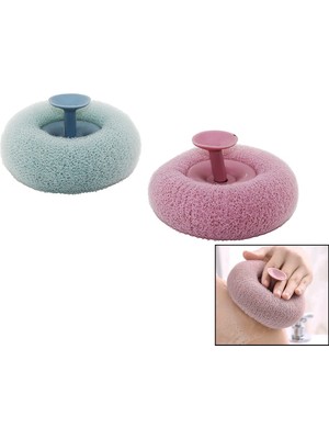 Store Mania Ieg™ Duş Masaj Süngeri Renkli - Banyo Lifi Masaj Noktaları Göbekli Vantuz Saplı ()