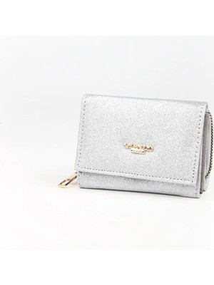 Septemmart Kadın Deri Simli Cüzdan