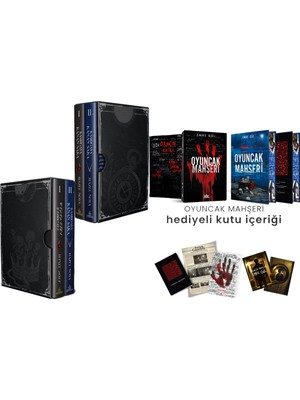 Ephesus Yayınları Kasırgaya Kanan Saka Ikili Kutu Ciltli ve Oyuncak Mahşeri Yan Boyamalı Kutu Ciltli