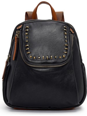 Derimod Kadın Siyah Sırt Çantası 26PBD246318