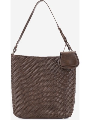 Valmenti Kadın Suni Deri Kahverengi Omuz Çanta 921 27208 Bn Cnt Y26 Kahve