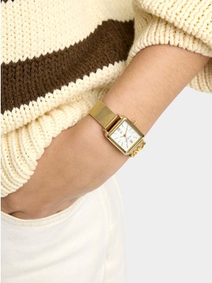 Parfois Kadın Çelik Örgü Kordonlu Kare Saat