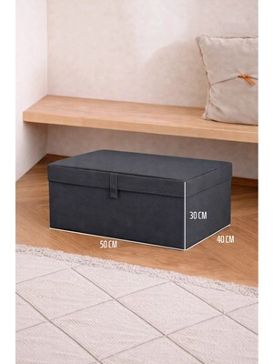 ALAS 1 Adet Çok Amaçlı Baza Altı Maxi Boy Giysi Kutu Hurç