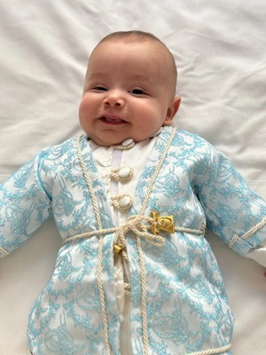 Pileki Baby Yenidoğan 0 6 Ay Mevlüt Sünnet Takımı Mevlütlük Sünnetlik Şehzade Takımı Bebek Hediyelik