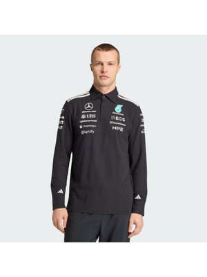 Adidas Performance KE5514 Mercedes - Amg Petronas Formula 1 Team Engıneers Uzun Kollu Polo