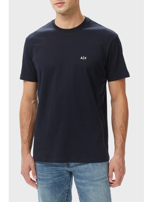 Armani Exchange Pamuklu Regular Fit Logolu Bisiklet Yaka T Shirt Erkek T Shirt XM001568 AF10358 UB101