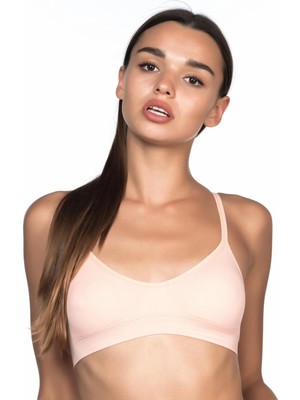 Liyuza Pudra  Mı Emay 4020 Pedli Ince Askılı Büstiyer