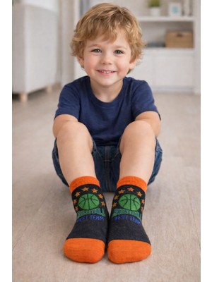 Gigi Giyim Basketbol Figürlü Erkek Çocuk Soket Çorap