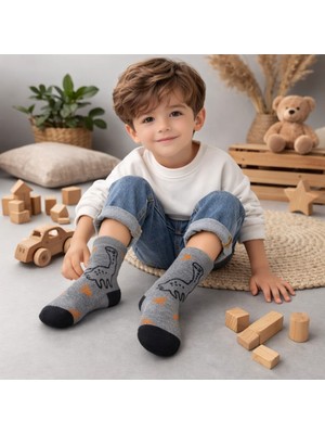 Gigi Giyim Hayvan Desenli Erkek Çocuk Soket Çorap