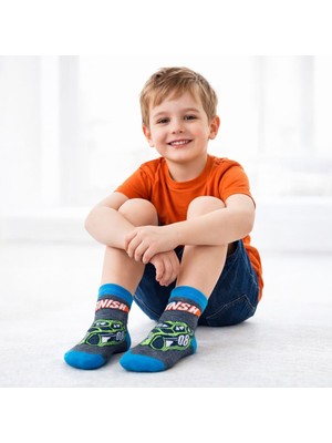 Gigi Giyim Araba Baskılı Erkek Çocuk Soket Çorap