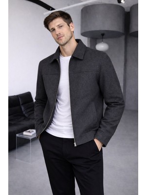 Baselco Old Money Dolgun Kumaş Tüylenmez Basic Kaşe Ceket