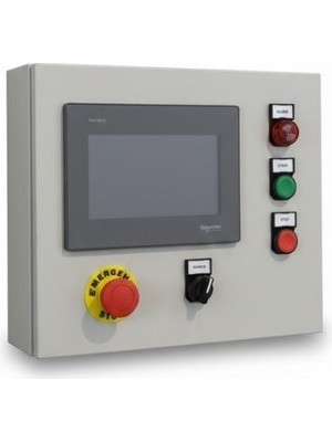 Gümrük Bey Schneider Electric HMIET6401 7” Dokunmatik Panel | 16M Renk, Com X2, Usb, Rtc, DC24V Ekrana Sahip Kontrol Ünitesi