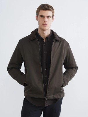 Lc Waikiki Yeni Sezon Standart Kalıp Gömlek Yaka Erkek Mont