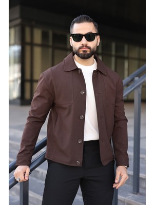 Baselco Dikiş Detaylı Düğmeli Mevsimlik Ceket