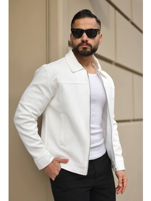 Baselco Premium Dokulu Kumaş Mevsimlik Ceket