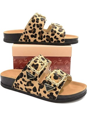 Mcdark 7071 Süet Mantar Ortopedik Iç Taban Tokalı Terlik