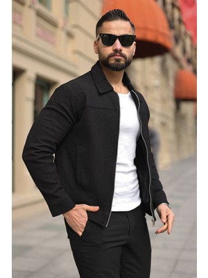 Baselco Premium Dokulu Kumaş Mevsimlik Ceket