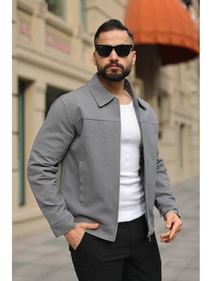 Baselco Premium Dokulu Kumaş Mevsimlik Ceket