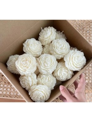 Bernami Pinterest Şakayık Mum 5 Adet