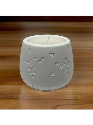 Bernami Pinterest Yıldız Model Dekoratif Mumluk ve Mum