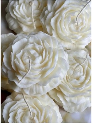 Bernami Pinterest 2 Li Mum Dekoratif Şakayık Çiçeği Kokulu Mum