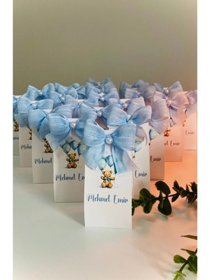 Bernami Pinterest Bebek Kişiye Özel Kart Mum - 30 Adet