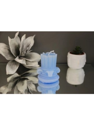 Bernami Pinterest Sütun Mum, Dekoratif Mum, Düğün, Nişan, Kına Süslemesi, Ev ve Ofis Dekorasyonu, Hediyelik Eşya