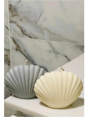 Bernami Pinterest Ikili Büyük-Küçük Takım Hanımeli Kokulu Istiridye Soya Mum