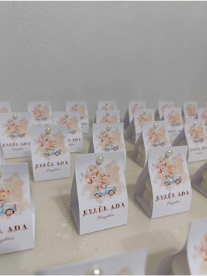 Bernami Pinterest Bebek Hediyesi Mevlit Doğum Günü Karton Içerisinde Mini Bubble Mum 10 Adet