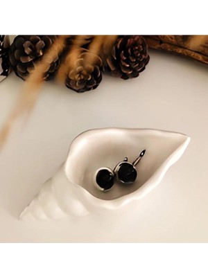 Bernami Pinterest Takı Tabağı,deniz Kabuğu Takı Tabağı,organizer,mumluk,dekoratif Tabak Beyaz