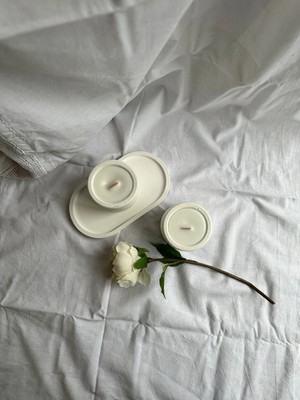 Bernami Pinterest Beton Saksılı Kokulu Mum 3'lü Set