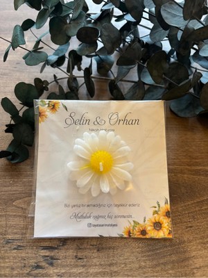 Bernami Pinterest Yeni Sezon 20 Adet Papatya Mum, Nikah Şekeri, Doğum Bebek, Sünnet, Düğün Nişan Söz, Kına