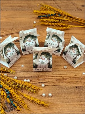 Bernami Pinterest Süslemeli Kart Bubble Mum, Nikah Şekeri, Doğum, Sünnet, Düğün Nişan Söz, Kına, Doğum Günü - 10 Adet