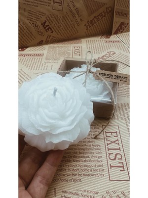 Bernami Pinterest Dekoratif Kutuda Şakayik Mum Sevgililer Günü Özel