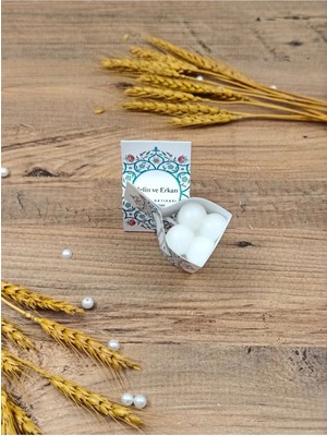 Bernami Pinterest Süslemeli Kart Bubble Mum, Nikah Şekeri, Doğum, Sünnet, Düğün Nişan Söz, Kına, Doğum Günü - 5 Adet