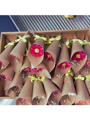 Bernami Pinterest 20 Adet Papatya Buketi Mum, Düğün Hediyesi, Nikah Şekeri, Bebek Şekeri, Çiçek