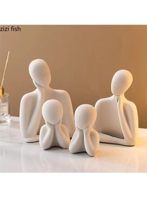 Bernami Pinterest 4'lü Aile Biblo, Dekoratif Eşya , Ev Dekorasyon