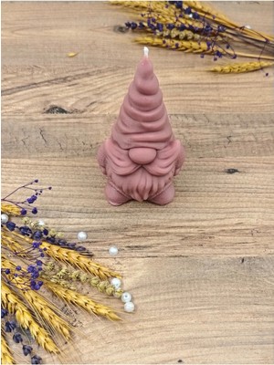 Bernami Pinterest Evinizin Dekorasyonuna Renk Katacak Vanilya Kokulu Cüce Mum Dekor Ürünü - 1 Adet
