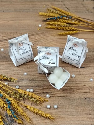 Bernami Pinterest Süslemeli Kart Bubble Mum, Nikah Şekeri, Doğum, Sünnet, Düğün Nişan Söz, Kına, Doğum Günü - 25 Adet