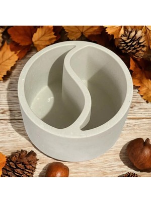 Bernami Pinterest Ying Yang Boş Obje Saksı Yasa Mumluk Beton Dekoratif Obje