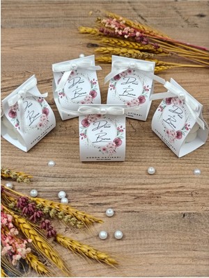 Bernami Pinterest Süslemeli Kart Bubble Mum, Nikah Şekeri, Doğum, Sünnet, Düğün Nişan Söz, Kına, Doğum Günü - 20 Adet