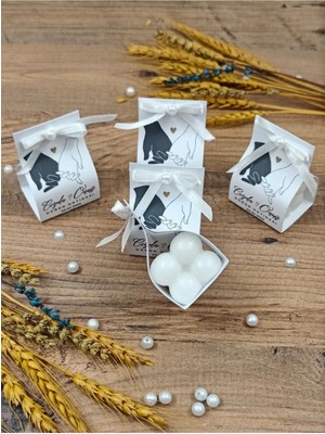 Bernami Pinterest Süslemeli Kart Bubble Mum, Nikah Şekeri, Doğum, Sünnet, Düğün Nişan Söz, Kına, Doğum Günü - 5 Adet