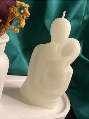 Bernami Pinterest Sarılan Çift Mum Sevgili Mumu %100 Soya Wax Vegan Sevgili Mumu (Mutlaka Açıklamayı Okuyuz )