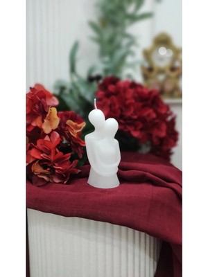 Bernami Pinterest Dekoratif, Hediyelik, Lavanta Kokulu Sarılan Çift - 2 Adet