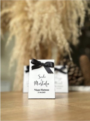 Bernami Pinterest Çantalı Kartlı Bubble Mum Hediyelik 10'lu Özel Tasarım Bubble