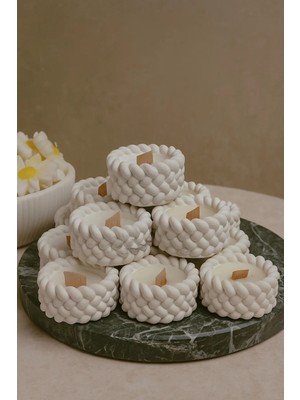 Bernami Pinterest Hediyelik Dekoratif Mum 3'lü Set