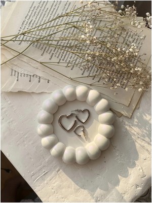 Bernami Pinterest Bubble Dekoratif Beton Tabak Bardak Altlığı Takı Tabağı