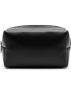 Özgürce Suya Dayanıklı Deri Görünümlü Şık Seyahat Makyaj Çantası