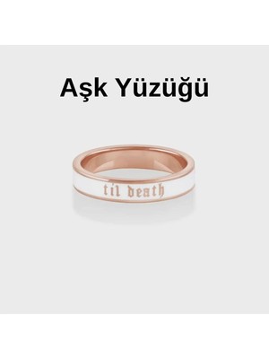 DMR Elegance 925 Ayar Gümüş Sonsuza Kadar Aşk Yüzüğü – Til Death Model – Erkek & Kadın